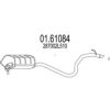 MTS 01.61084 End Silencer
